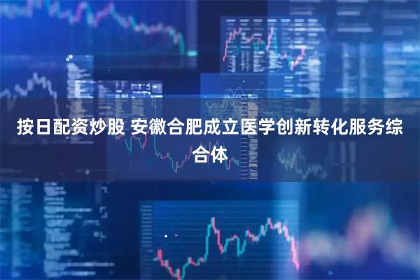 按日配资炒股 安徽合肥成立医学创新转化服务综合体